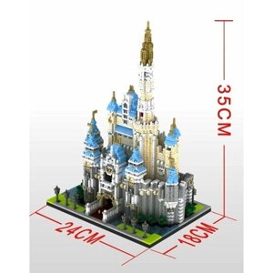 Конструктор 3Д из миниблоков RTOY Замок Дисней Большой, 4708 деталей - WL66519 в Москве от компании М.Видео