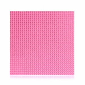 Пластина-перекрытие для конструктора, 25.5 x 25.5 см, цвет розовый в Москве от компании М.Видео