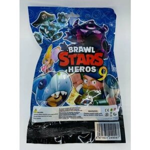 Набор фигурок героев из игры Бравл Старс Brawl Stars Heros в пакетиках (5 штук) в Москве от компании М.Видео