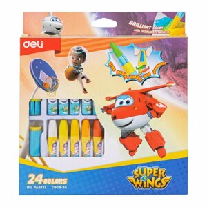 Пастель масляная Deli Super Wings набор 24 цвета EC009-24, 1699715 в Москве от компании М.Видео