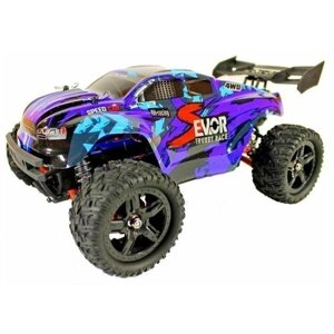 Радиоуправляемые трагги Remo Hobby S-EVOR 4WD 2.4G 1/16 RTR + Li-Ion и З/У; Синий в Москве от компании М.Видео