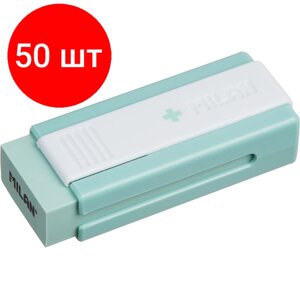 Комплект 50 штук, Ластик из пластика Office 320 + Edition чехол для стир. граф. BPM10457IBGGR в Москве от компании М.Видео
