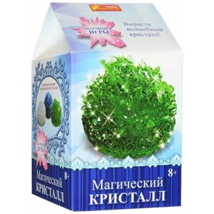 Набор для исследований RANOK CREATIVE Магический кристалл, 1 эксперимент, зеленый в Москве от компании М.Видео
