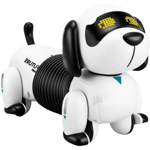 Робот собака, интерактивный умный щенок, такса, игрушка на пульте управления детская в Москве от компании М.Видео