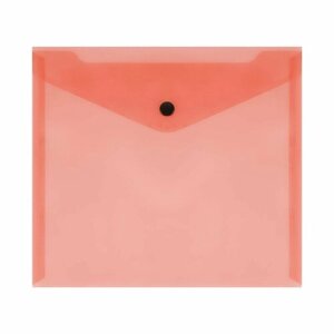 Папка-конверт на кнопке Бюрократ, А5+, 180мкм, красные, комплект 10 шт. в Москве от компании М.Видео