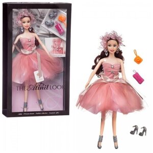 Кукла Junfa Atinil Модный показ (в розовом платье с воздушной юбкой) в наборе с аксессуарами, 28см в Москве от компании М.Видео