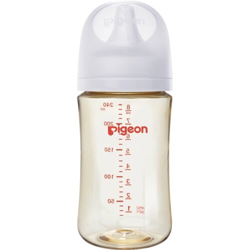 PIGEON Бутылочка для кормления из премиального пластика 240мл, PPSU от компании М.Видео - фото 1
