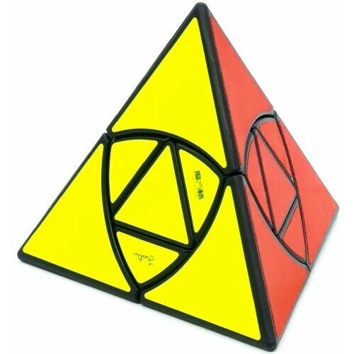 Пирамидка Дуомо QiYi MoFangGe Duomo Cube / Черный пластик / Развивающая головоломка от компании М.Видео - фото 1
