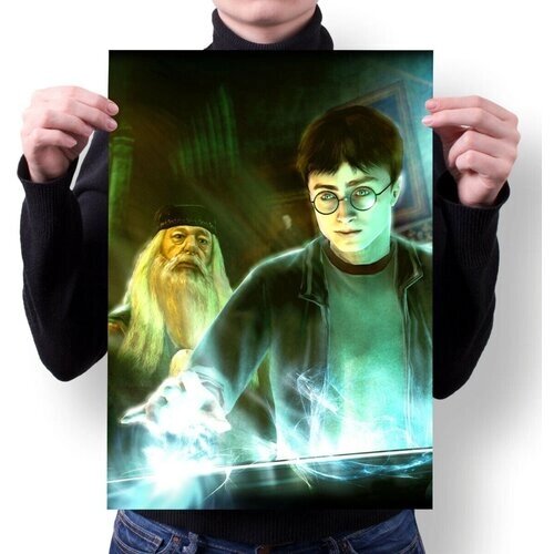 Плакат А3+ "Гарри Поттер" от компании М.Видео - фото 1