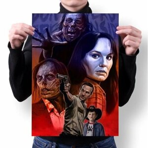 Плакат Ходячие мертвецы, The Walking Dead №46, А2