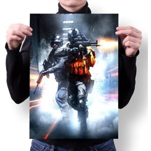 Плакат MIGOM А4 Принт "Battlefield, Бателфилд"7