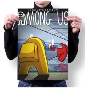 Плакат MIGOM Принт А4 Амонг Ас, Among Us - 9