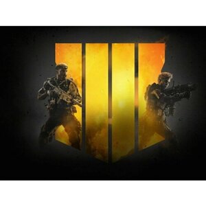 Плакат, постер на бумаге Call Of Duty: Black Ops 4/игровые/игра/компьютерные герои персонажи. Размер 21 х 30 см