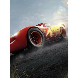 Плакат, постер на бумаге Cars 3/Тачки 3: Молния МакКуин/комиксы/мультфильмы. Размер 60 х 84 см