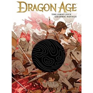 Плакат, постер на бумаге Dragon Age-The First Five Graphic Novels/игровые/игра/компьютерные герои персонажи. Размер 21 х 30 см