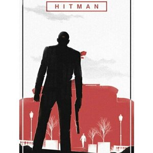 Плакат, постер на бумаге Hitman/Хитман/игровые/игра/компьютерные герои персонажи. Размер 30 х 42 см