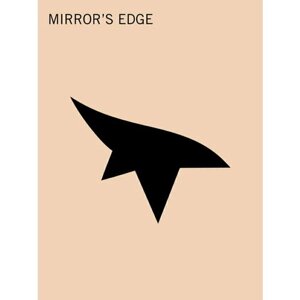 Плакат, постер на бумаге Mirrors Edge/игровые/игра/компьютерные герои персонажи. Размер 21 х 30 см