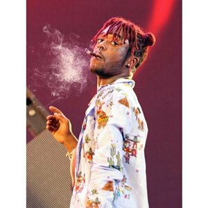 Плакат, постер на холсте Lil Uzi Vert/Лил Узи Верт/музыкальные/поп исполнитель/артист/поп-звезда/группа. Размер 21 х 30 см