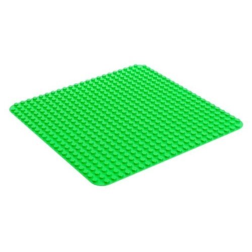 Пластина-основание для конструктора, 38,4*38,4 см, цвет зелёный от компании М.Видео - фото 1