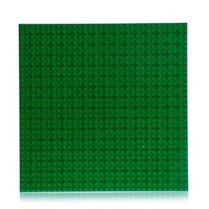 Пластина-перекрытие для конструктора, 25,5 25,5 см, цвет зелёный
