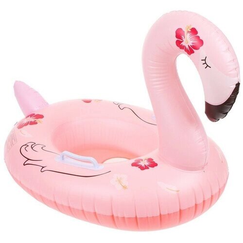 Плотик для плавания "Фламинго" 72 х 60 см, цвет розовый 9378676 . от компании М.Видео - фото 1