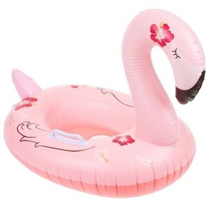Плотик для плавания "Фламинго" 72 х 60 см, цвет розовый 9378676 .