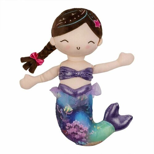 Плюшевая кукла Adora Mermaid с изменяющим цвет хвостом - коралл , 22013