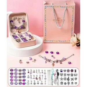 Подарочный набор для создания украшений браслетов для девочек