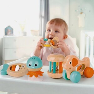 Подарочный набор игрушек погремушек для малышей E0125_HP