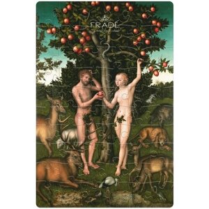 Подарочный пазл / мозаика / puzzle Фраде - ФрадеАрт - Кранах - Адам и Ева