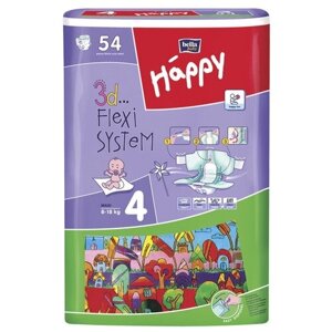 Подгузники для детей bella baby Happy Maxi по 12 шт. вес 8-18 кг