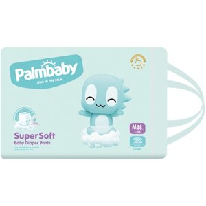 Подгузники-трусики детские Palmbaby Super Soft Premium M 6-11 кг/ 116 шт
