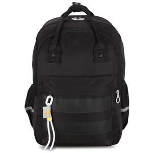 Подростковая сумка-рюкзак для школы «Strip» 503 Black