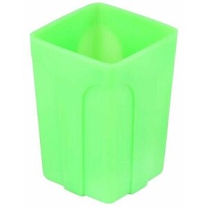 Подставка-стакан для канцелярских мелочей Attache Neon зеленая, 1639015