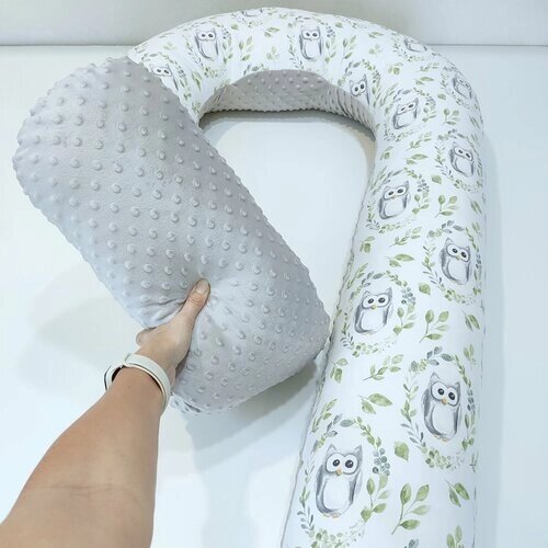 Подушка для беременных анатомическая U плюш от компании М.Видео - фото 1