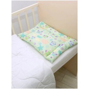 Подушка для новорожденных 40х60 / Хлопковый мир / подушка для малыша 40х60 бамбук в хлопке
