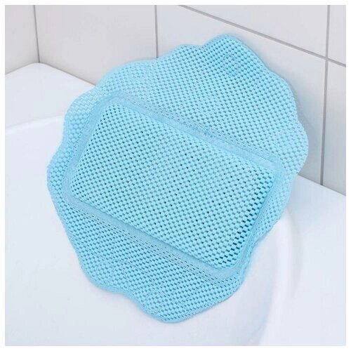 Подушка для ванны с присосками «Лотос», 33x33 см, цвет микс от компании М.Видео - фото 1