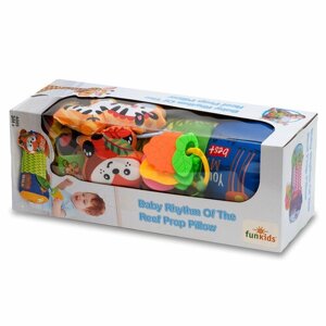 Подушка-валик Funkids с игрушками для новорожденных "Reef Prop Pillow", CC9970-1