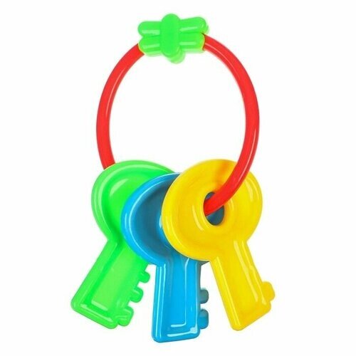 Погремушка "Ключики яркие", от компании М.Видео - фото 1
