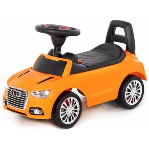 Полесье Каталка-автомобиль SuperCar №2, со звуковым сигналом, цвет оранжевый