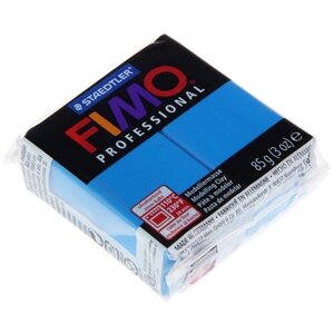 Полимерная глина FIMO Professional запекаемая 85 г чисто-синий (8004-300) 85 г