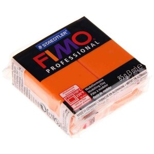 Полимерная глина FIMO Professional запекаемая 85 г оранжевый (8004-4) 85 г