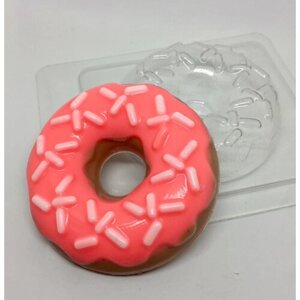Пончик - форма для мыла пластиковая