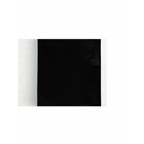 Поталь в книжке 8х8,5 см, 100 листов, фольгированная чёрная от компании М.Видео - фото 1