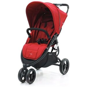 Прогулочная коляска Valco Baby Snap, fire red, цвет шасси: черный