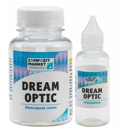 Прозрачная эпоксидная смола Dream Optic 150 гр. модифицированная от компании М.Видео - фото 1