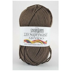 Пряжа 220 Superwash Merino 100% мериносовая шерсть, 200 м. 100 гр, col. 04