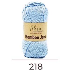 Пряжа для вязания Fibra natura Bamboo jazz 50% хлопок 50% бамбук; 50гр-120м (5 мотков)