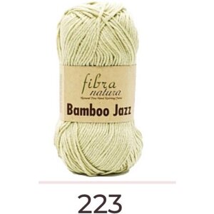 Пряжа для вязания Fibra natura Bamboo jazz 50% хлопок 50% бамбук;50гр-120м (5мотков)