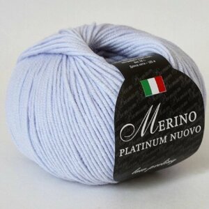 Пряжа Seam Merino platinum nuovo 07 Сеам Мерино платинум ново, 100% мериносовая шерсть экстрафайн супервош, 50 г, 125 м, 1 моток.